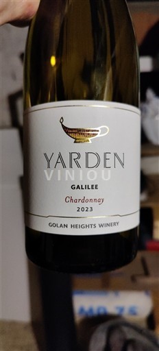 Galilê Galilee Golan Heights Winery Yarden Chardonnay 2023