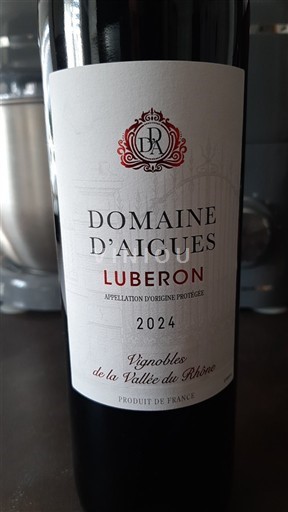 Rhônen laakso Luberon Domaine Aigues 2024