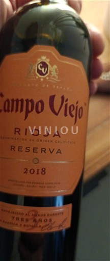 La Rioja Rioja Campo Viejo Reserva 2018