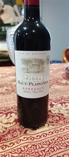 Bordeaux Château Haut-Plaisance 2023