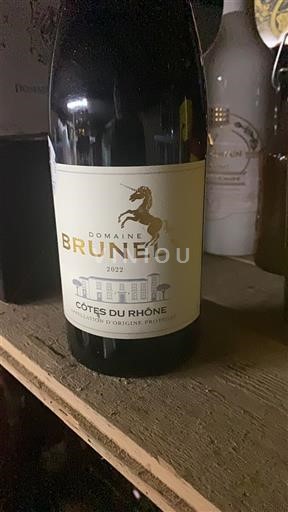 Rhônedalen Côtes du Rhône Domaine Brunel 2022