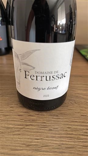 Linguadoca Non specificato Domaine Ferrussac nègre bœuf 2023