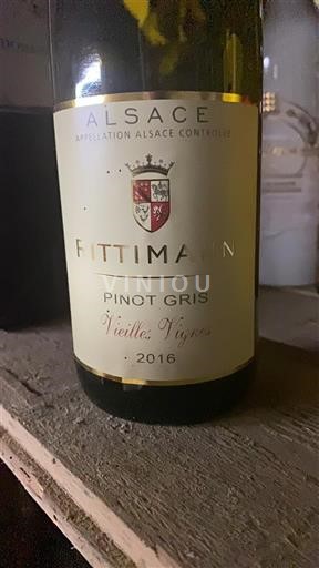 Alsace Fittmann Vieilles Vignes 2016