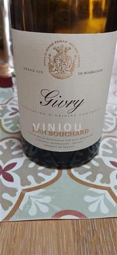 Borgonha Givry Jean Bouchard Não Sazonado