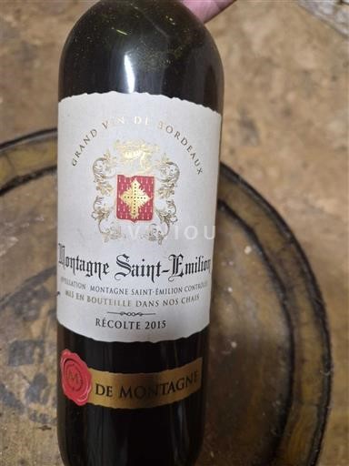 Burdeos Montagne-Saint-Émilion Montagne 2015