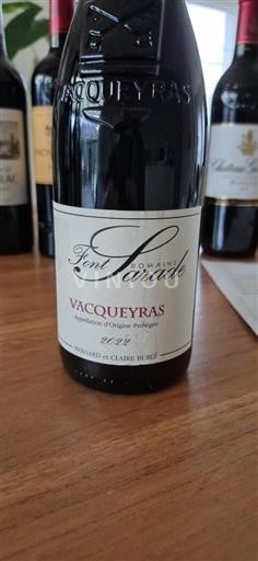 Rhônevallei Vacqueyras Domaine Font Sarade 2022