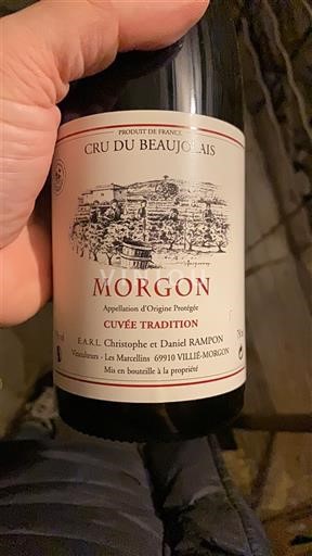 Beaujolais Morgon E.A.R.L. Christophe et Daniel Rampon Tradition 2020