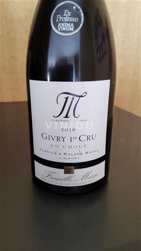 Borgogna Non specificato Premier Cru Famille Masse En Choue 2019