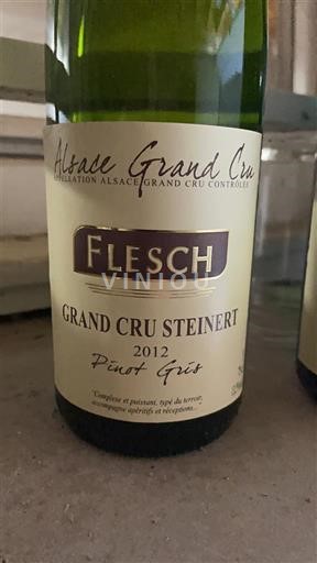 Alsasko Nespecifikováno Grand Cru Flesch 2012