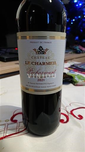 Sydvestfrankrig Pécharmant Château Le Charmeil 2021