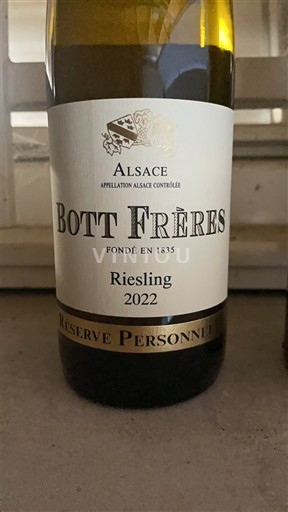 Alsace Bott Frères Réserve Personnelle 2022