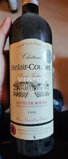 Burdeos Côtes-de-bourg Château Belair-Coubet Tradition 1999