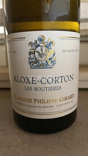 Bourgogne Aloxe-Corton Domaine Philippe Girard Les Boutières 2023