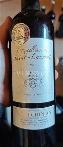 Languedoc Saint-Chinian L'Excellence de Saint-Laurent 2013
