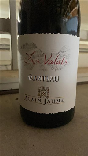 Thung lũng Rhône Rasteau Alain Jaume Les Valats 2022