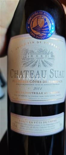Bordeaux Prve obale Bordeauxa Château Suau 2001