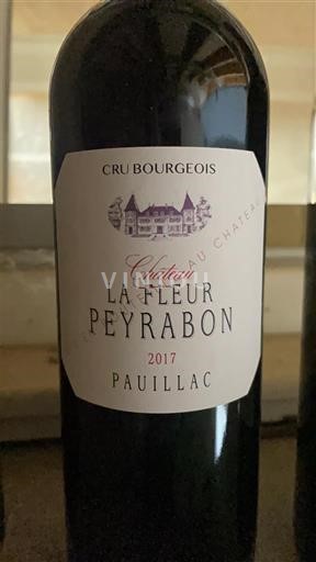 Bordeaux Pauillac Château La Fleur Peyrabon 2017