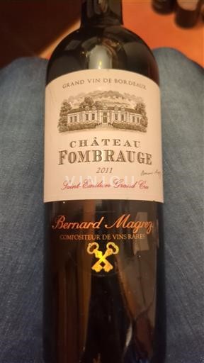 Bordeaux Saint-Émilion Grand Cru Grand Cru Château Fombrauge 2011