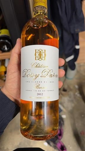 Bordeaux Barsac Château Doisy Daëne 2012