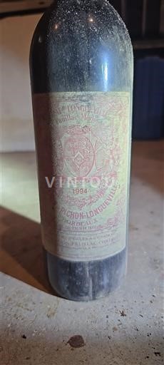 Bordeaux Pauillac Grand Cru Château Pichon Longueville Comtesse de Lalande 1994