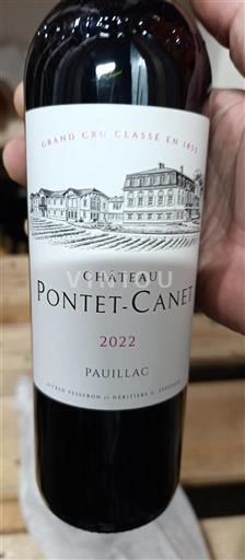 Bordeaux Pauillac Grand Cru Château Pontet-Canet 2022