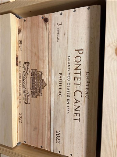 Bordeaux Pauillac Grand Cru Château Pontet-Canet 2022
