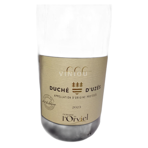 Vin Blanc sec Domaine L'Orviel 2023 France Vallée du Rhône Duché d'Uzès AOC