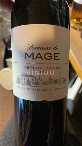 Südwestfrankreich Côtes de Gascogne Domaine Mage Merlot-Syrah 2018