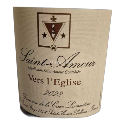 Beaujolais Saint-Amour Domaine de la Cave Lamartine Vers l'Eglise 2022