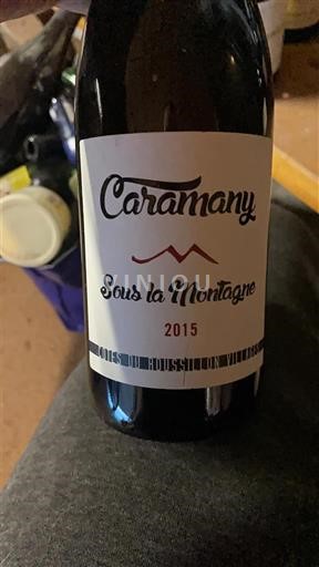 Roussillon Không được chỉ định Caramany Sous la Montagne 2015