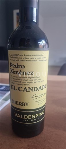 Andalusien Ospecificerad Valdespino El Candado Icke årgångsbetecknad