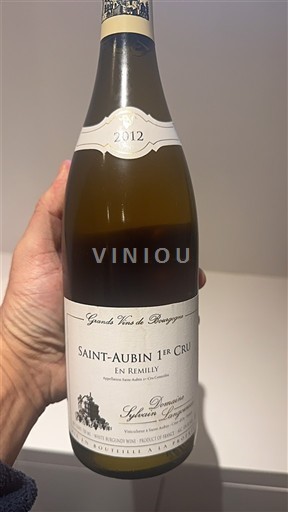 Bourgogne Premier Cru Domaine Sylvain Langoureau En Remilly 2012