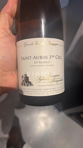 Bourgogne Premier Cru Domaine Sylvain Langoureau En Remilly 2009