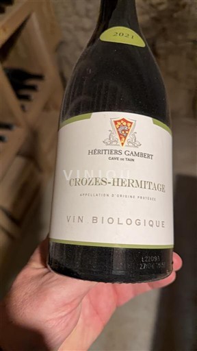 Rhône-dalen Crozes-Hermitage Héritiers Gambert 2021