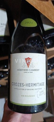 Valea Ronului Crozes-Hermitage Héritiers Gambert 2021
