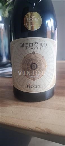 Tuscan Wines Unspecified Piccin Memoro Non-Vintage