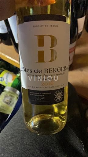 Sudoeste Côtes-de-Bergerac Bergerac 2016