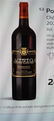 Bordeaux Pomerol Château Feytit-Clillot 2020
