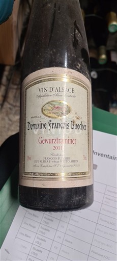 Alsace Domaine François Buecher 2011