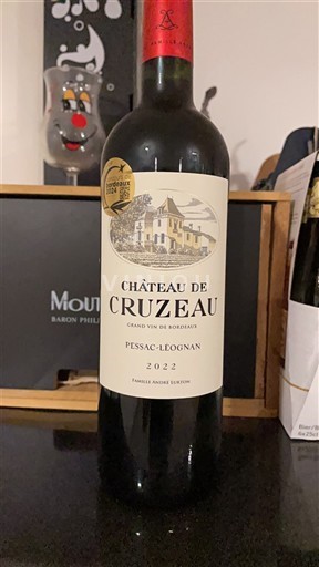 Burdeos Pessac-Léognan Château Cruzeau 2022