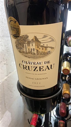 Burdeos Pessac-Léognan Château Cruzeau 2022