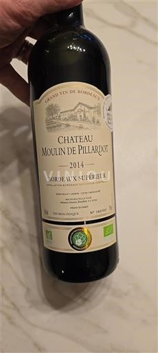 Burdeos Bordeaux superior Château Moulin de Pillardot 2014