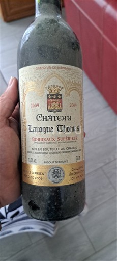 Bordeaux Bordeaux supérieur Château Laroque Thomas 2009