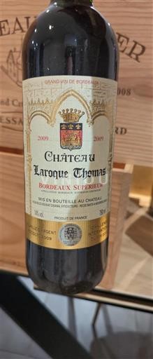 Bordeaux Bordeaux Supérieur Château Laroque Thomas 2009