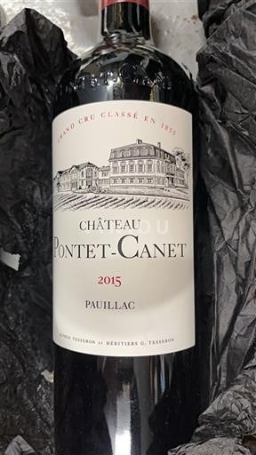 Bordeaux Pauillac Grand Cru Château Pontet-Canet 2015