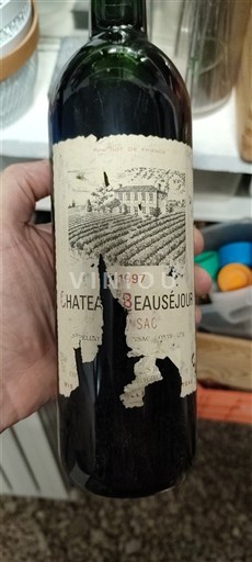 Bordeaux Saint-Émilion Grand Cru Château Beauséjour 1997