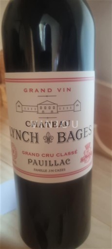 Bordeaux Pauillac Grand Cru Lynch-Bages 2022
