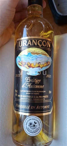 Tây Nam Jurançon Cave des Producteurs de Jurançon Prestige d'Automne 2021