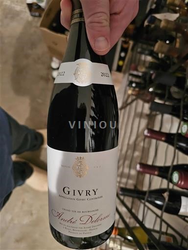 Bourgogne Givry André Delorme 2022