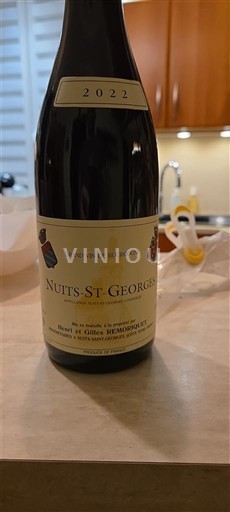 Bourgogne Nuits-saint-georges Henri & Gilles Remoriquet 2022